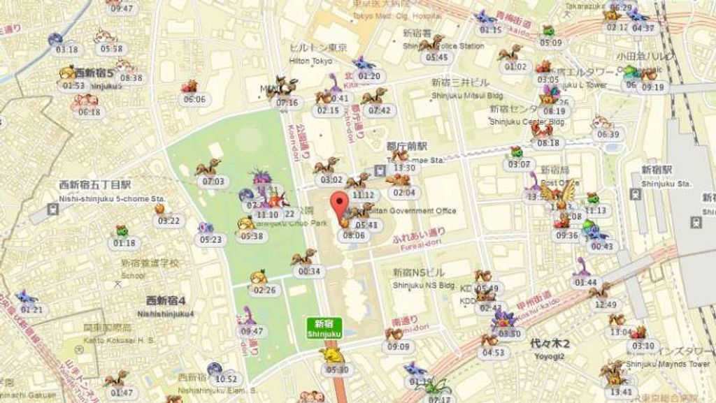 Pokemon Go Walking Tour In Tokyo Best Tourist Places In Tokyo To Catch Pokemon Gowithguide