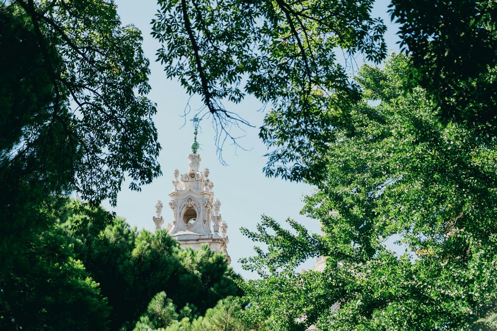 The Jardim da Estrela park in Lisbon