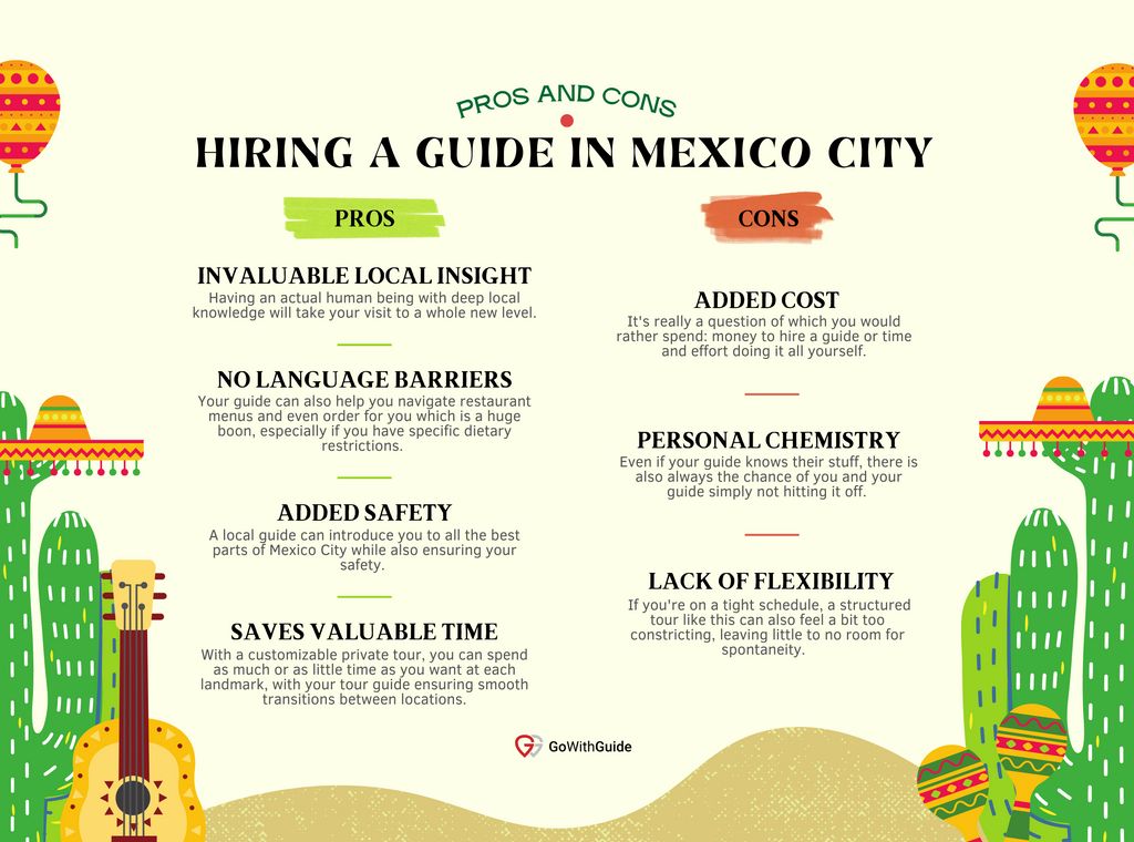 Hiring a Guide in Mexico City - Pros & Cons