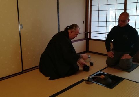 LIVE ZOOM JAPANESE TEA Ceremony - Inc kit & utensils