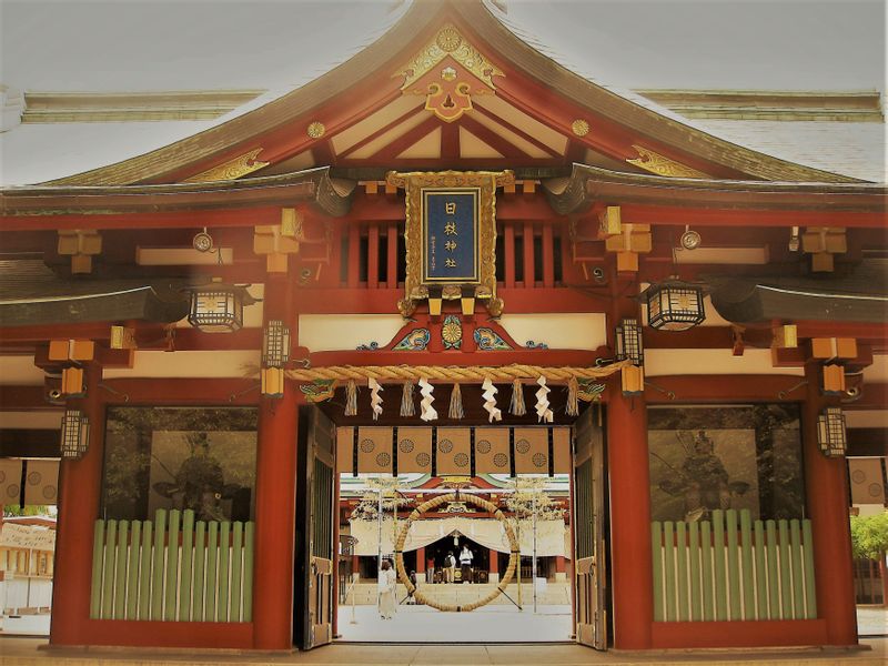 Tokyo Private Tour - Hie shrine: Main area