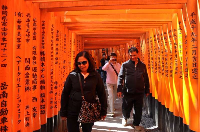 Nagoya Private Tour - Thousands of vermilion Torii gates lined up along the inner path at Fushimi Inari Grand Shrine in Kyoto.