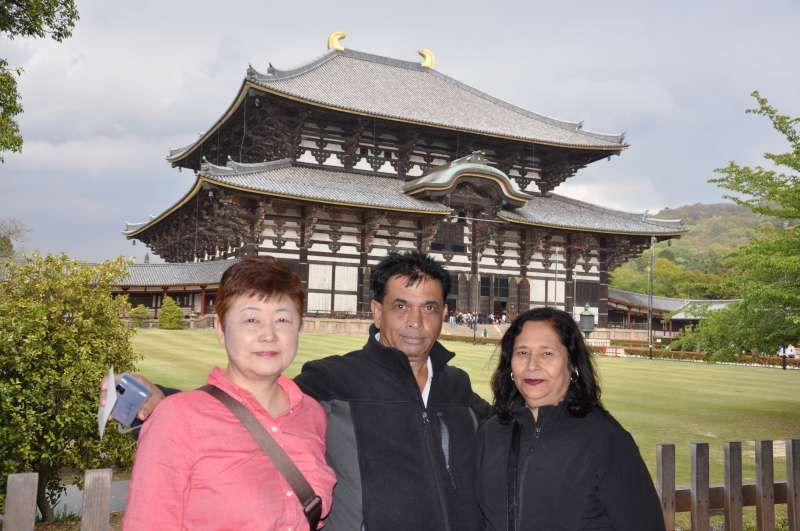 Nagoya Private Tour - At Heijo Palace Site (平城京跡）In Nara.