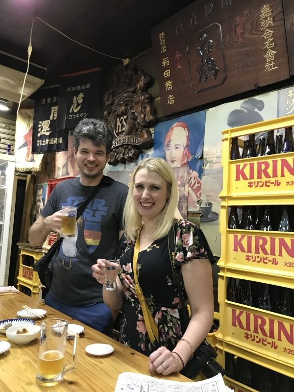 Osaka Private Tour - Osaka local standing sake bar experience!!