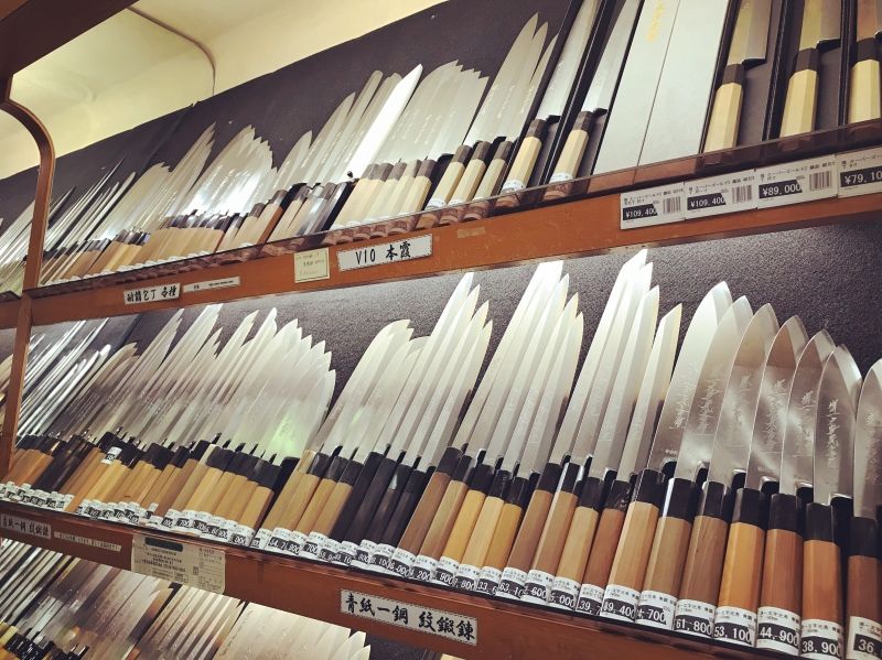 Osaka Private Tour - High quality cooking knives are famous in Osaka!