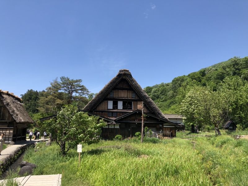 Gifu Private Tour - One of traditional farmhouses in Shirakawago, the World Heritage Site in Gifu prefecture.