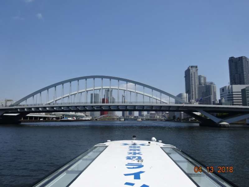 Tokyo Private Tour - Waterbus bound for Asakusa