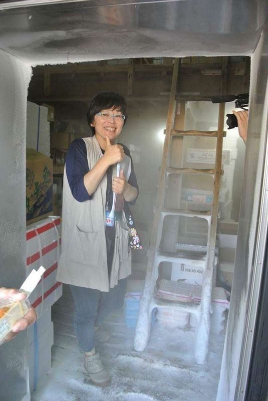 Kagoshima Private Tour - Me at Kagoshima fish market 