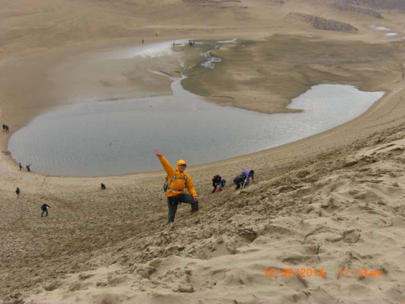 Tottori Private Tour - Oasis, Tottori Sand Dunes in winter.