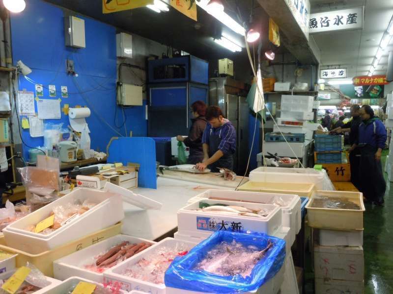 Aichi Private Tour - Yanagibashi fish market