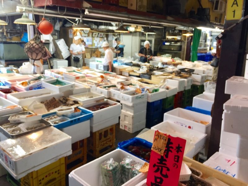 Saitama Private Tour - Picture at Omiya market.