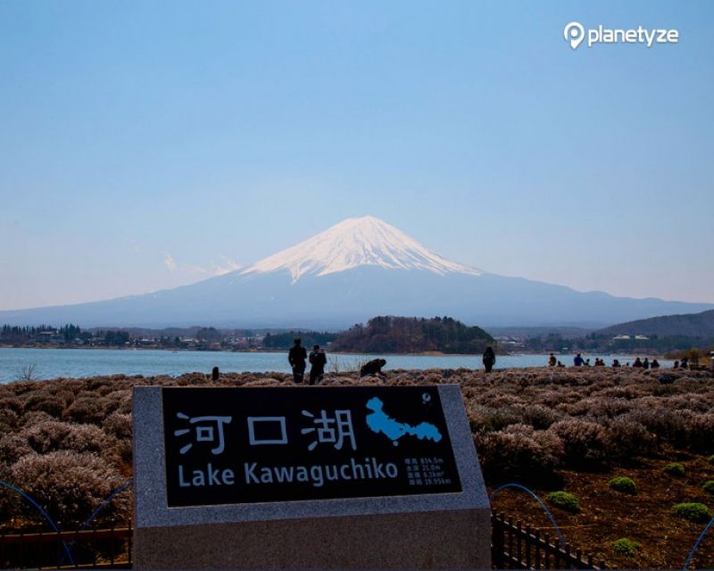 Yokohama Private Tour - Mt. Fuji is the symbol of Japan, the highest conical peak in Japan, 3,771 meters high above the sea level, which is still an active volcano. Lake Kawaguchi is one of five lakes, created by the ancient eruption of Mt. Fuji, situated in the north of Mt. Fuji. 