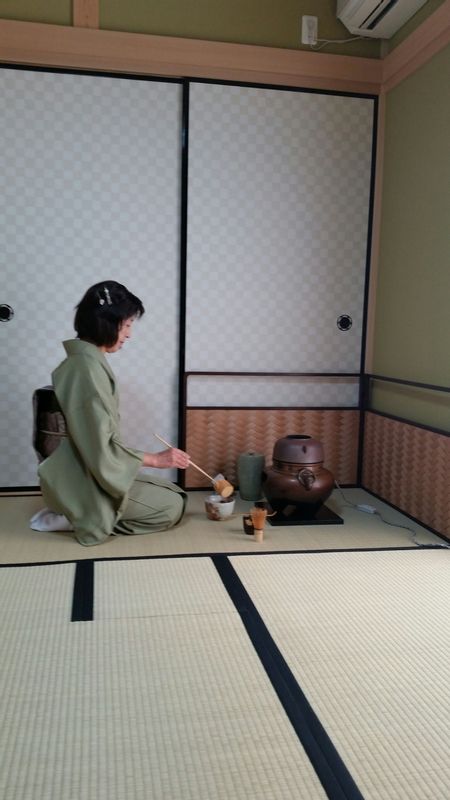 Gifu Private Tour - tea ceremony (one of my hobby)