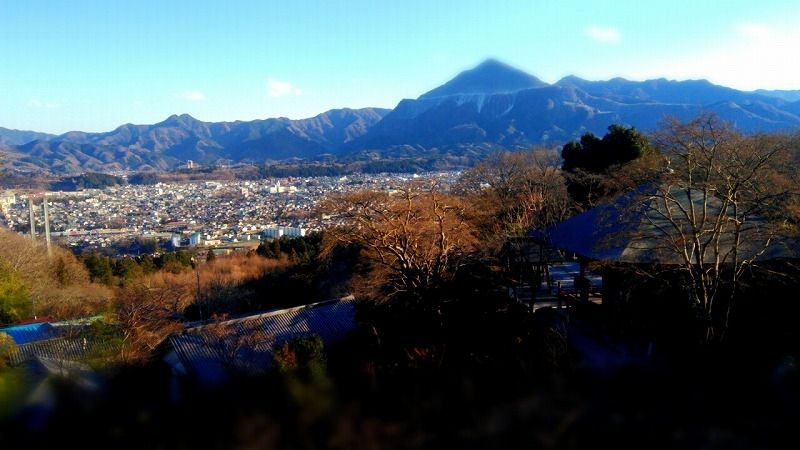 Tochigi Private Tour - A scenery from a hill on the way to Chichibu pilgrimage.