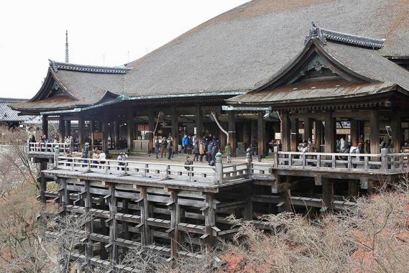 Kyoto Private Tour - Kiyomizu temple. it is one of the most famous temples in Kyoto.