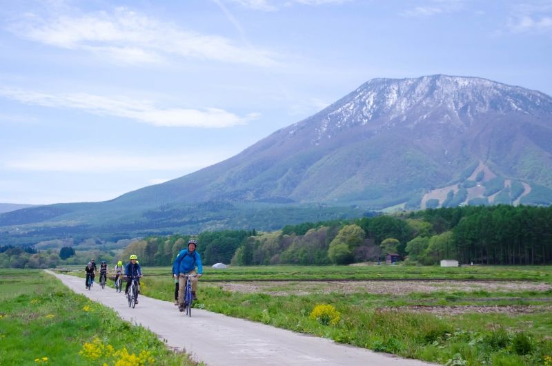 Nagano Private Tour - Cycling in rural area of Northern Nagano.