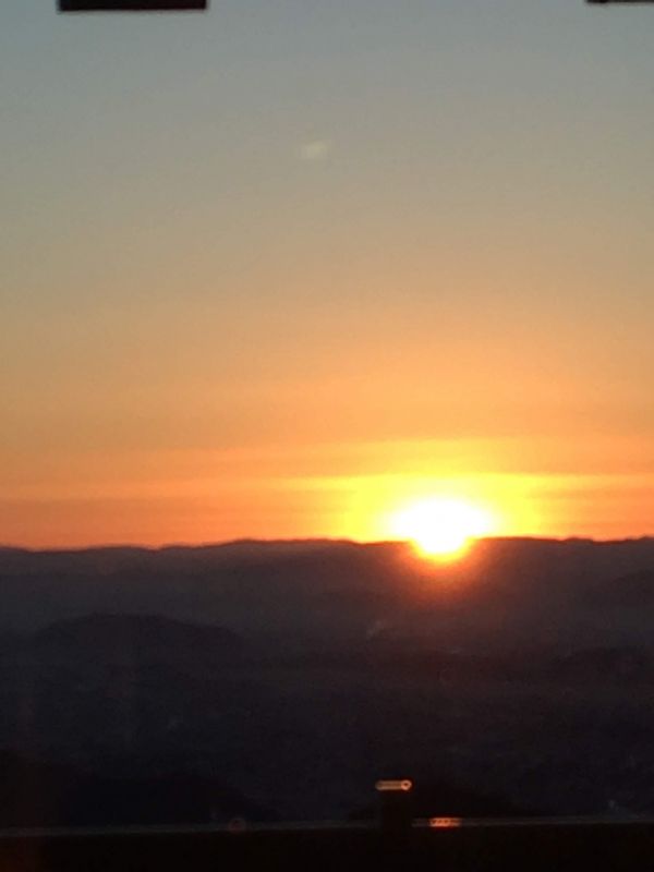 Gifu Private Tour - Beautiful sunrise view from Mt.Kinka.