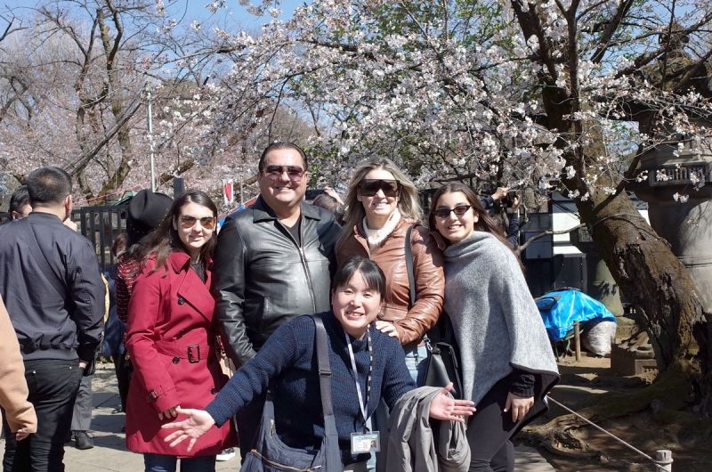 Tokyo Private Tour - Japanese cherry blossoms at Ueno prak.