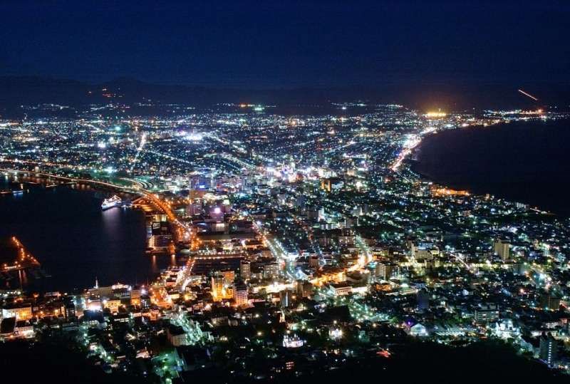 Aomori Private Tour - Night view from Mt. Hakodate