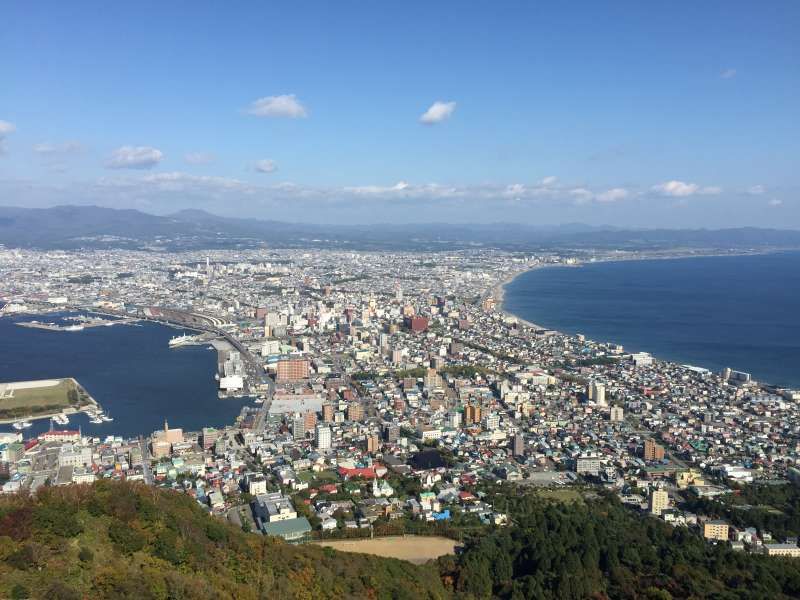 Aomori Private Tour - View from Mt. Hakodate