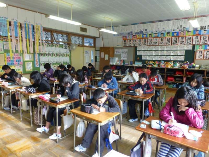 Aomori Private Tour - Elementary school class