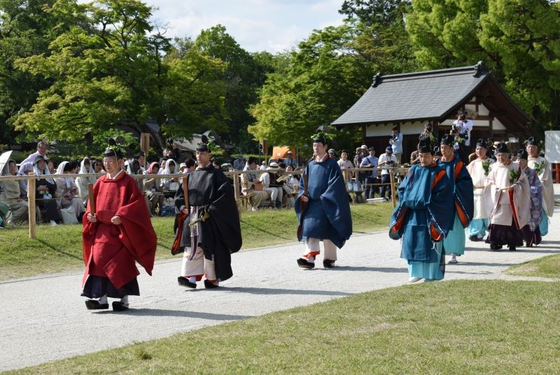 Hyogo Private Tour - Santuario Kamigamo en el festival Aoi.