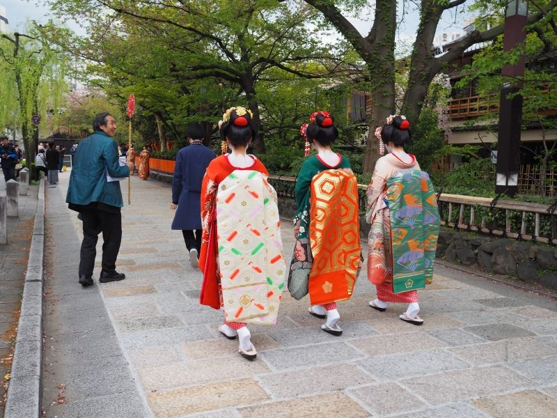 Saitama Private Tour - Dans la rue de Gion à Kyoto