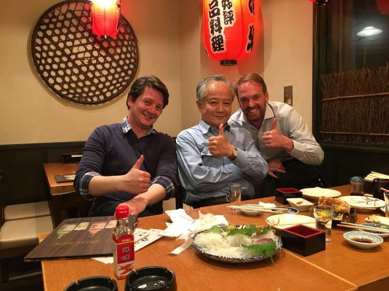 Kanagawa Private Tour - With guests from Germany at Izakaya