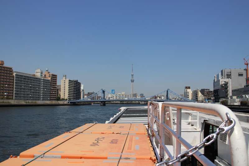 Chiba Private Tour - If the weather is fine, why don't you take a river cruise on Sumidagawa River?