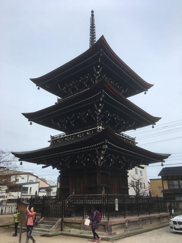 Gifu Private Tour - The pagoda at one of Takayama's oldest temples.