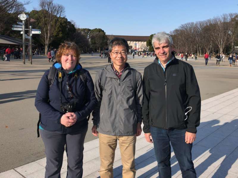 Yokohama Private Tour - With my lovely guests, at Ueno Park