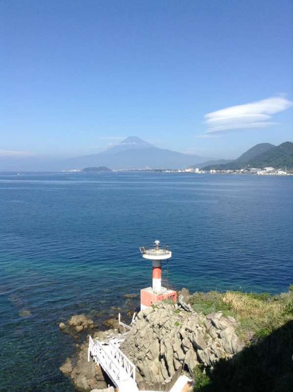 Shizuoka Private Tour - No word to describe! Great Mt.Fuji from Awashima island in my home town Numazu.