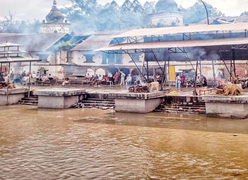 Bagmati Private Tour - Cremation ground near Pashupatinath, the Hindu temple for Lord Shiva.