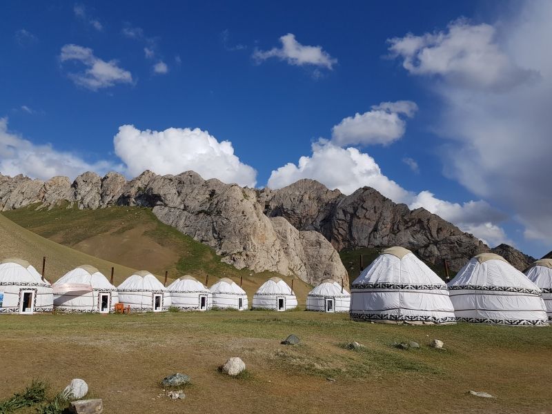 Bishkek Private Tour - I love visiting Tash-Rabat. Especially rocks here.