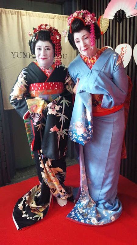 Kanagawa Private Tour - Wearing a Maiko's Kimono in Kyoto in 2016.