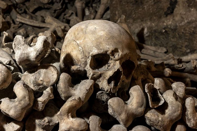 Paris Private Tour - Gaspard Duval's photos of the catacombs museum. Check the catacombs tour