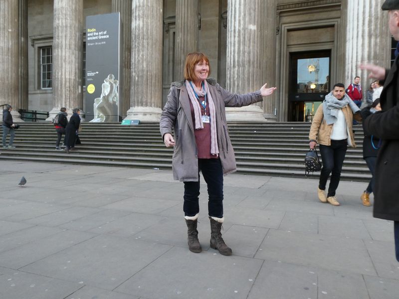 Avon Private Tour - Outside the British Museum