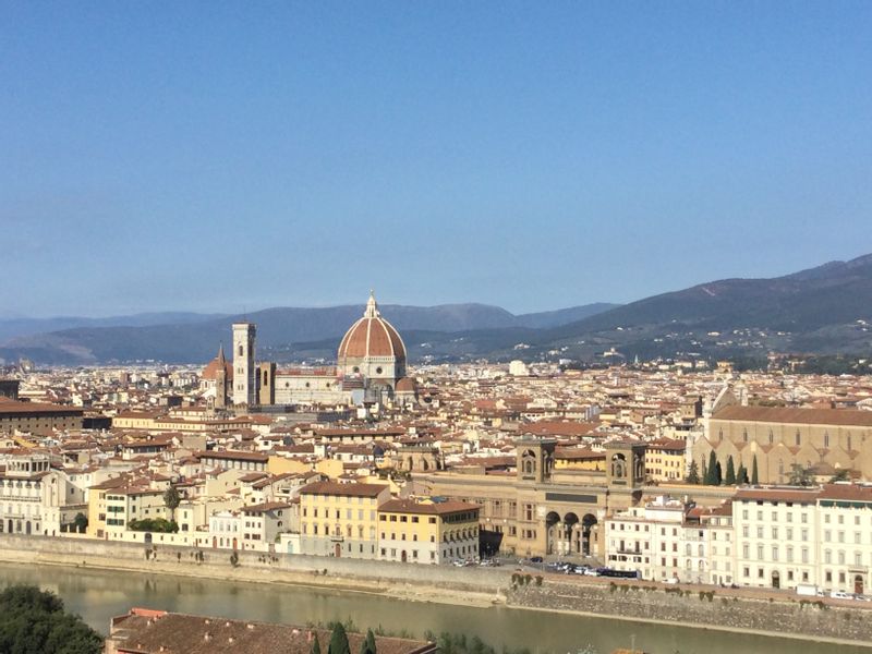 Toscana Private Tour - View of the city from Piazzale Michelangelo 