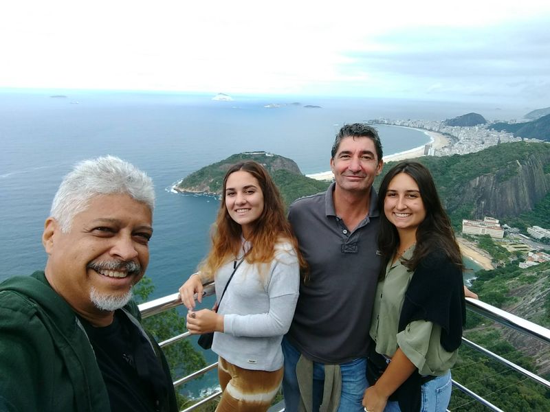 Rio de Janeiro Private Tour - A view of Copacabana with a Spanish family.