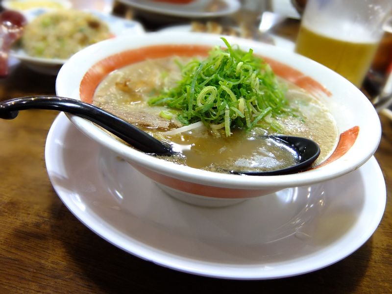 Lome Private Tour - "Ramen" is a noodle in hot soup. Many soup flavors are available.