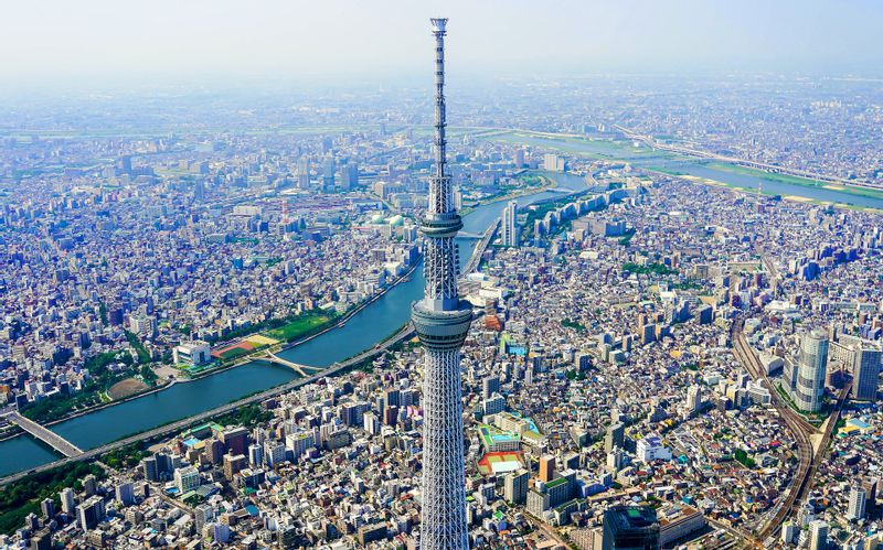 Lome Private Tour - Tokyo Sky Tree　(634 meters high)