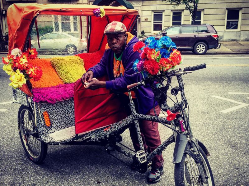 New York Private Tour - Colorful Pedi-cab