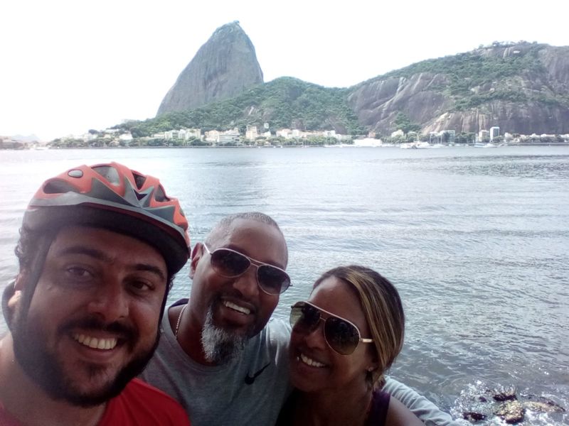 Rio de Janeiro Private Tour - Bike tour - Sugar Loaf background