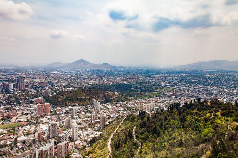 Santiago Private Tour - Panoramic view over the city 