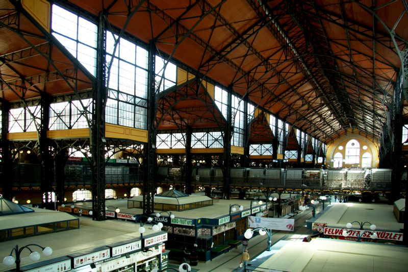 Budapest Private Tour - The famous Great Market Hall built in Art Nouveau style