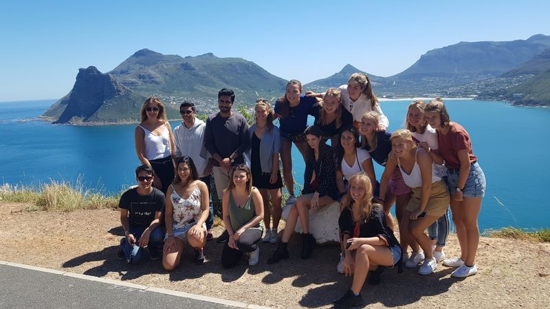 Western Cape Private Tour - Group picture on Chappies 