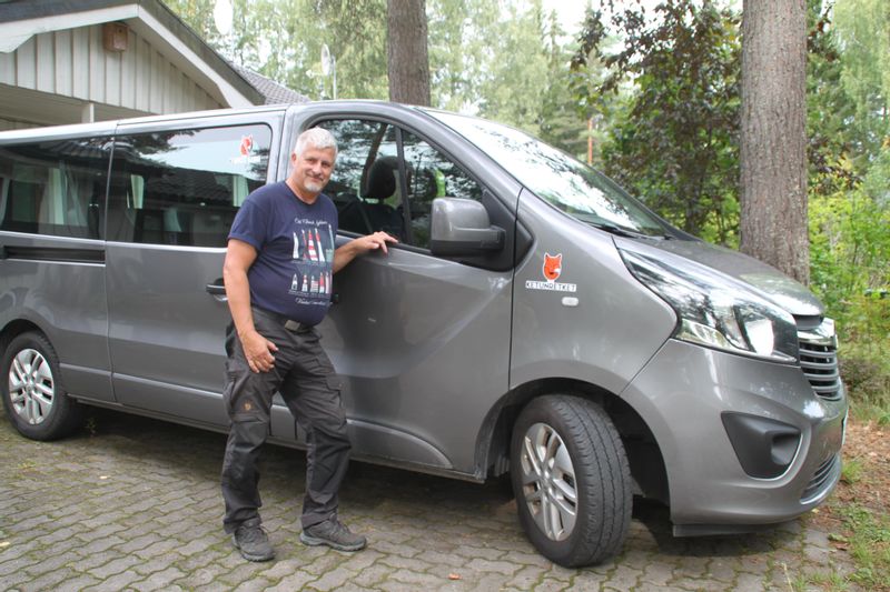 Southern Finland Private Tour - 8-seat van car that we use on our tours