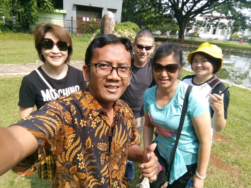 Jakarta Private Tour - Me and my customer 
