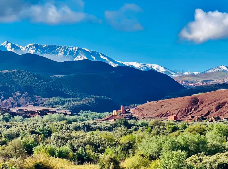 Marrakech Private Tour - Atlas Mountains view 