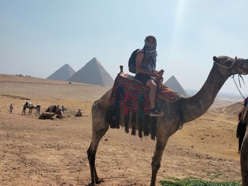 Cairo Private Tour - Camel riding pyramids area 